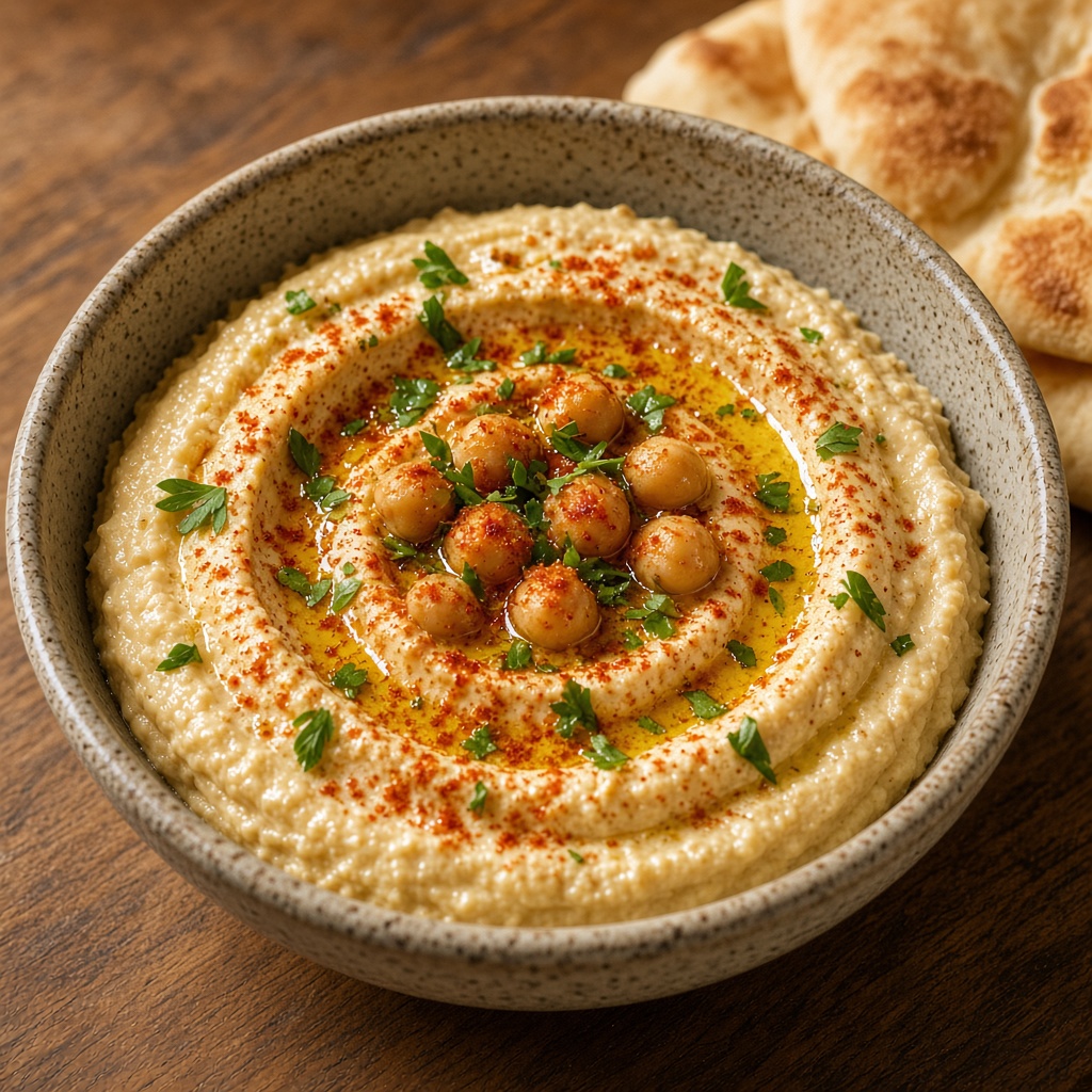 Houmous à l’huile d’olive